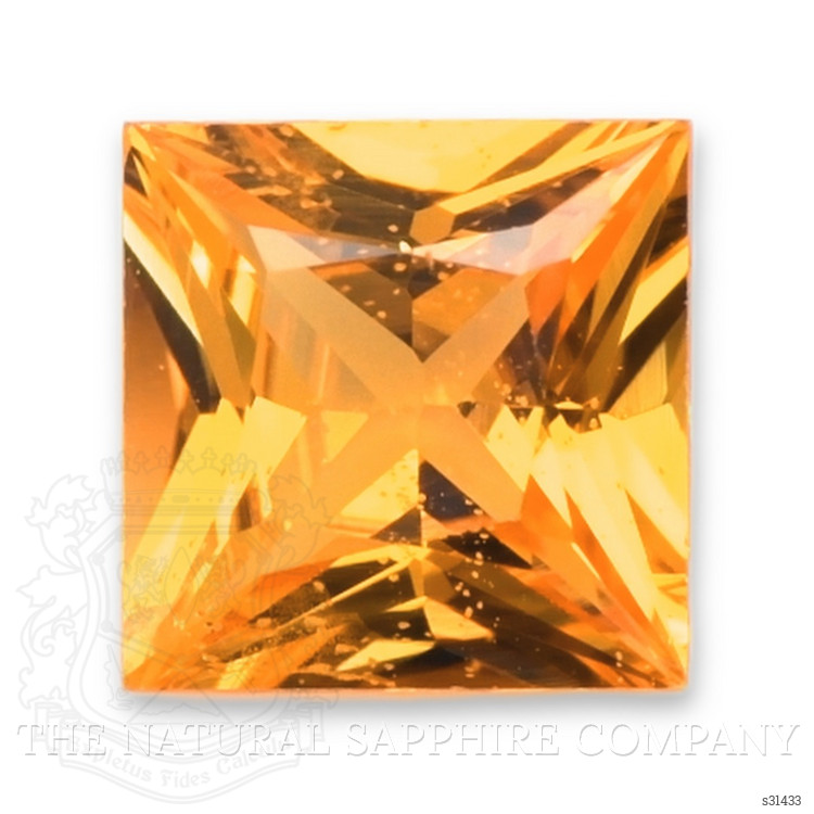 1.26 Ct. Orange Sapphire from Ceylon (Sri Lanka)