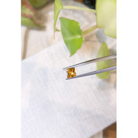 1.26 Ct. Orange Sapphire from Ceylon (Sri Lanka) Life Style