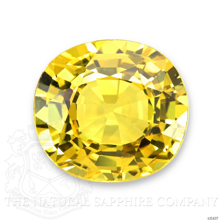2.06 Ct. Yellow Sapphire from Ceylon (Sri Lanka)