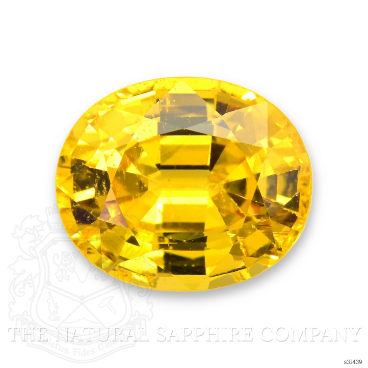 2.51 Ct. Yellow Sapphire from Ceylon (Sri Lanka)