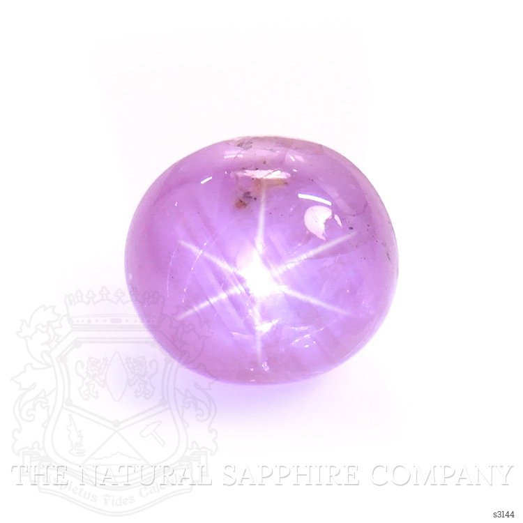 3.21 Ct. Pink Star Sapphire from Burma (Myanmar)