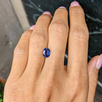 1.54 Ct. Color Change Sapphire from Ceylon (Sri Lanka) Life Style