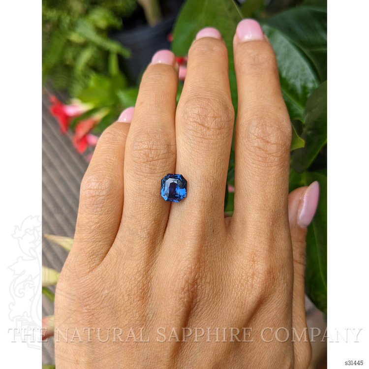 3.06 Ct. Blue Sapphire from Ceylon (Sri Lanka)