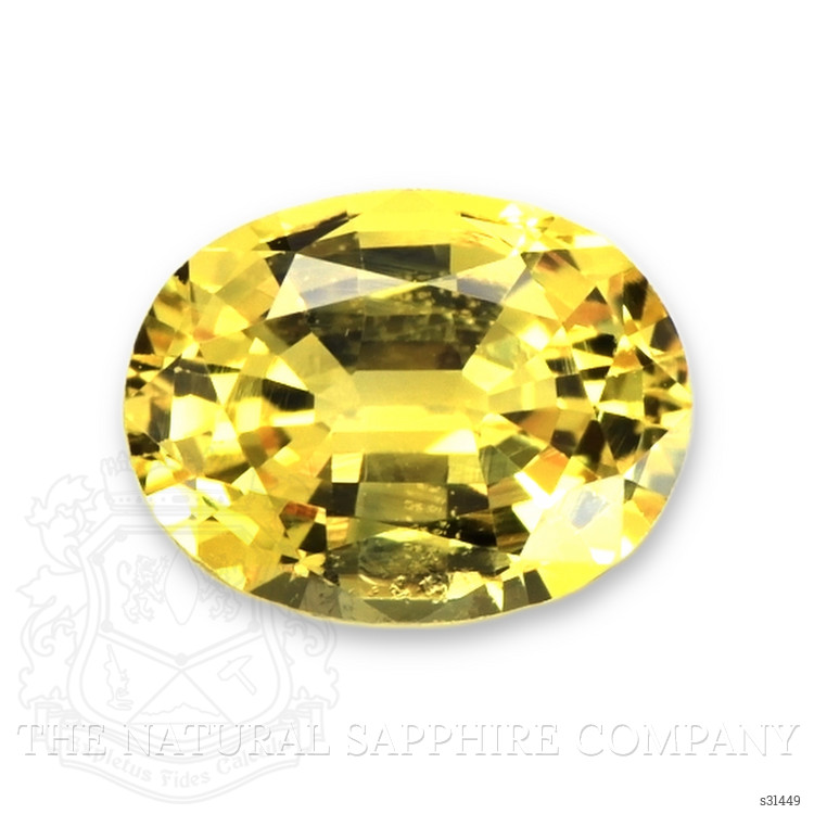 2.04 Ct. Yellow Sapphire from Ceylon (Sri Lanka)