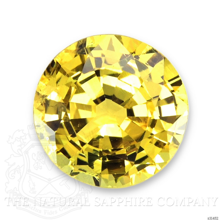 0.91 Ct. Yellow Sapphire from Ceylon (Sri Lanka)