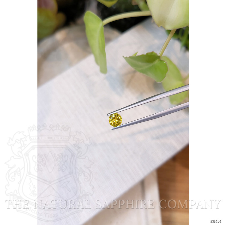 1.01 Ct. Yellow Sapphire from Ceylon (Sri Lanka)