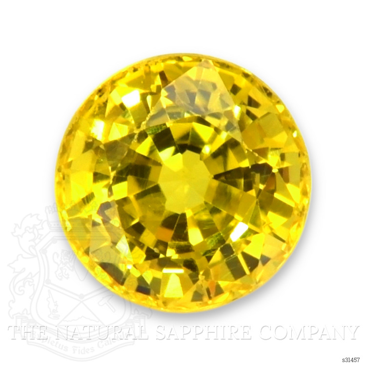 0.86 Ct. Yellow Sapphire from Ceylon (Sri Lanka)
