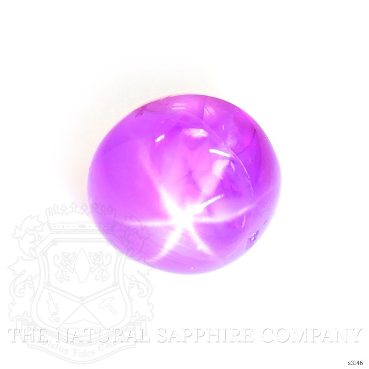 3.24 Ct. Pink Star Sapphire from Burma (Myanmar)