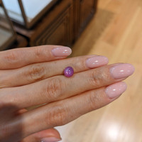 3.24 Ct. Pink Star Sapphire from Burma (Myanmar) Life Style