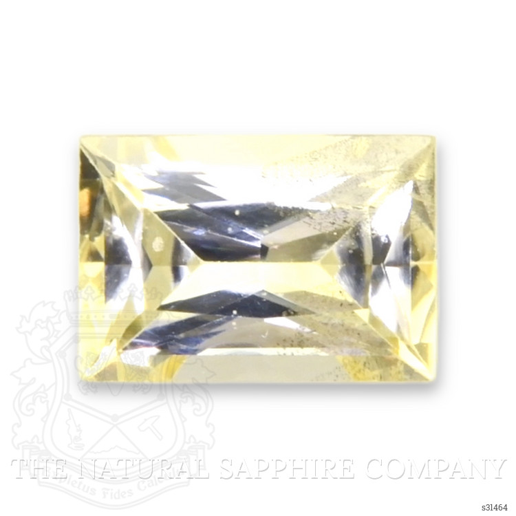 0.84 Ct. Yellow Sapphire from Ceylon (Sri Lanka)
