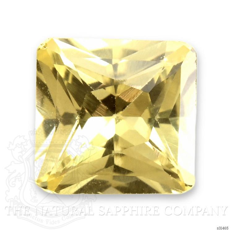 0.62 Ct. Yellow Sapphire from Ceylon (Sri Lanka)
