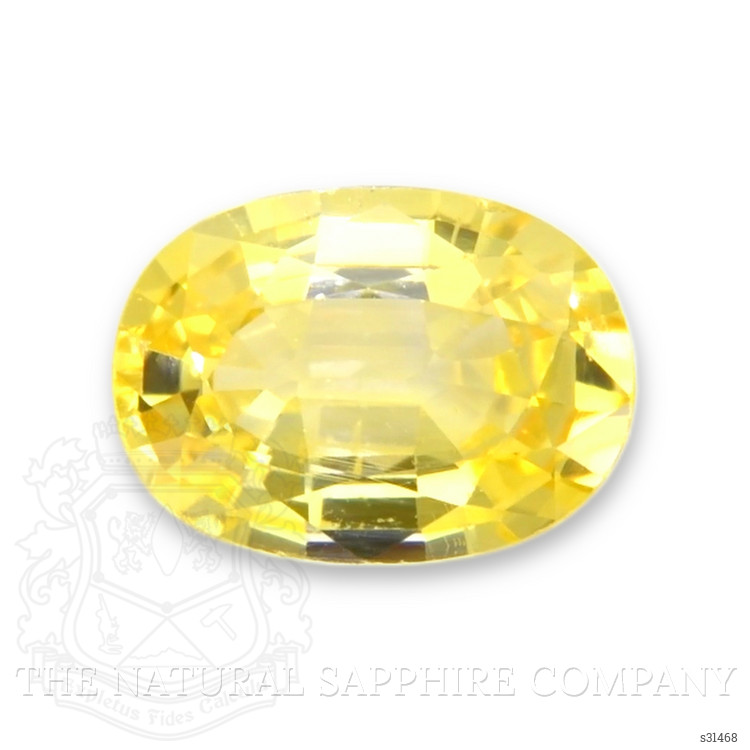 0.96 Ct. Yellow Sapphire from Ceylon (Sri Lanka)