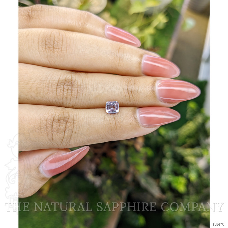 0.84 Ct. Pink Sapphire from Ceylon (Sri Lanka)