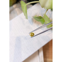 1.12 Ct. Orangish Yellow Sapphire from Ceylon (Sri Lanka) Life Style