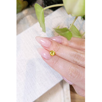 1.12 Ct. Orangish Yellow Sapphire from Ceylon (Sri Lanka) Life Style