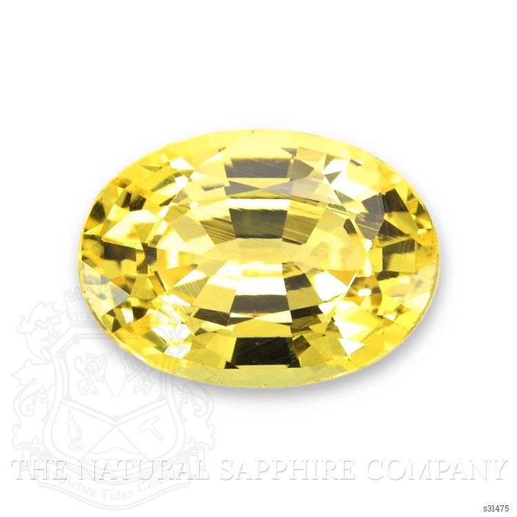0.90 Ct. Yellow Sapphire from Ceylon (Sri Lanka)