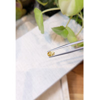 1.09 Ct. Yellowish Orange Sapphire from Ceylon (Sri Lanka) Life Style