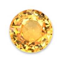 1.17 Ct. Yellowish Orange Sapphire from Ceylon (Sri Lanka) Video