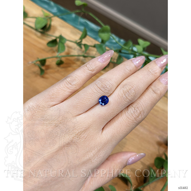 2.15 Ct. Blue Sapphire from Ceylon (Sri Lanka)