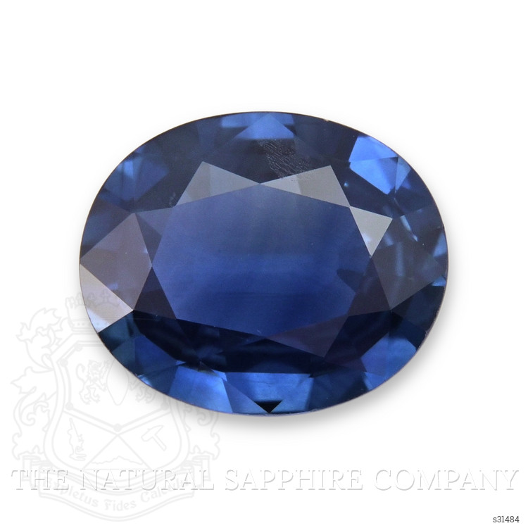 2.45 Ct. Blue Sapphire from Ceylon (Sri Lanka)