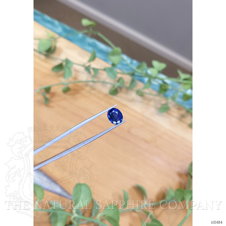 2.45 Ct. Blue Sapphire from Ceylon (Sri Lanka)