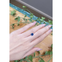 1.45 Ct. Blue Sapphire from Ceylon (Sri Lanka) Life Style