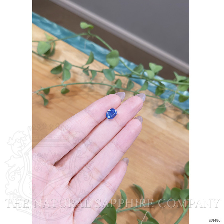 2.50 Ct. Blue Sapphire from Ceylon (Sri Lanka)