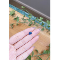 2.13 Ct. Blue Sapphire from Ceylon (Sri Lanka) Life Style