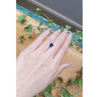 1.85 Ct. Blue Sapphire from Ceylon (Sri Lanka) Life Style