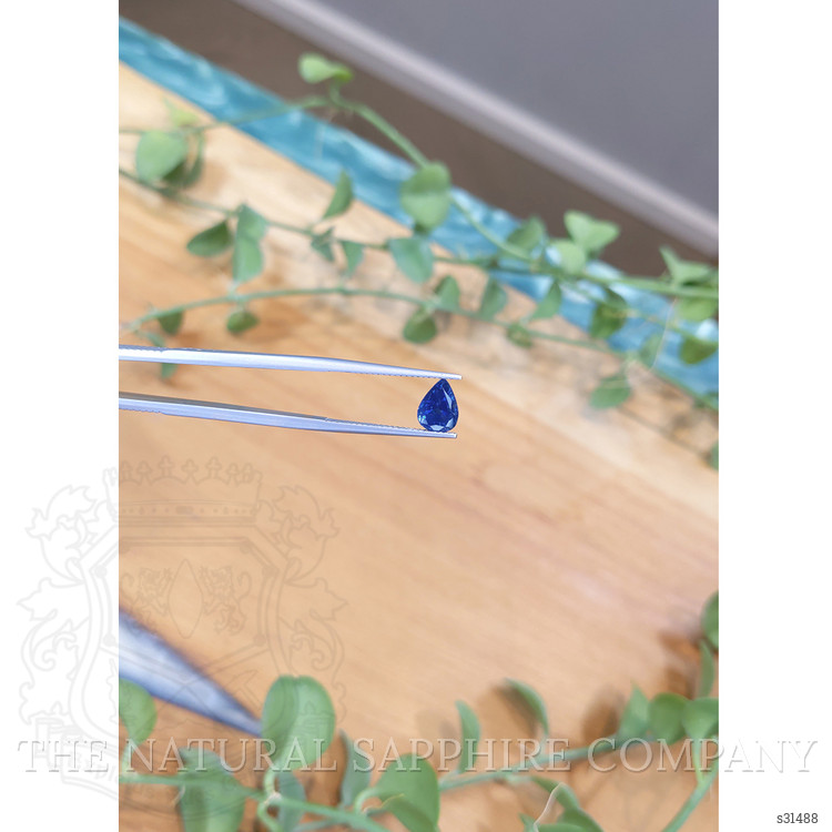 1.85 Ct. Blue Sapphire from Ceylon (Sri Lanka)