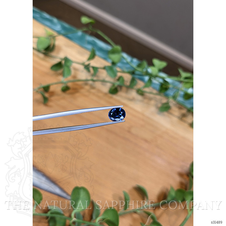 2.20 Ct. Blue Sapphire from Ceylon (Sri Lanka)