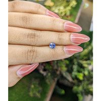 0.89 Ct. Blue Sapphire from Ceylon (Sri Lanka) Life Style