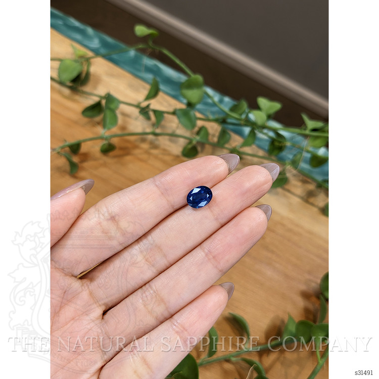 2.70 Ct. Blue Sapphire from Ceylon (Sri Lanka)