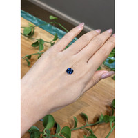 2.60 Ct. Blue Sapphire from Ceylon (Sri Lanka) Life Style