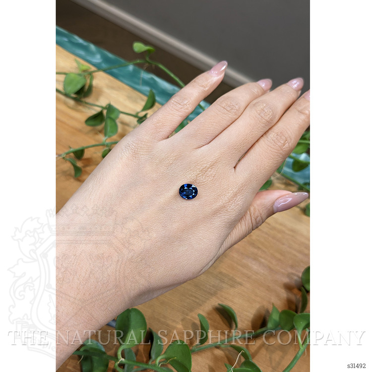 2.60 Ct. Blue Sapphire from Ceylon (Sri Lanka)