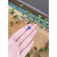 4.92 Ct. Blue Sapphire from Ceylon (Sri Lanka) Life Style