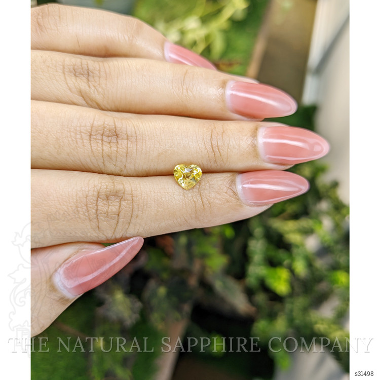1.25 Ct. Yellow Sapphire from Ceylon (Sri Lanka)