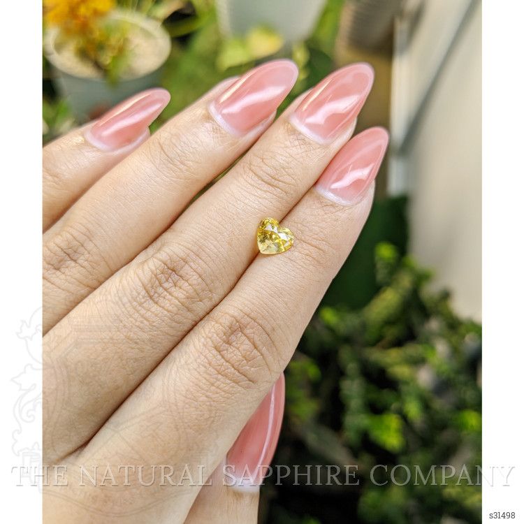 1.25 Ct. Yellow Sapphire from Ceylon (Sri Lanka)