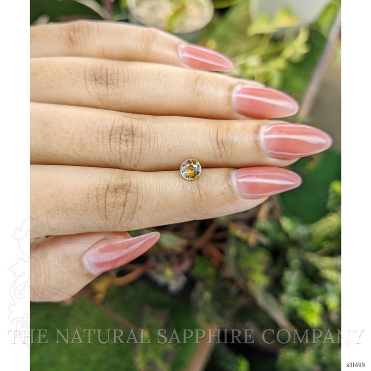 0.82 Ct. Bi Color Sapphire from Ceylon (Sri Lanka)