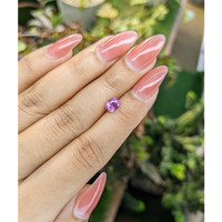 1.11 Ct. Pinkish Purple Sapphire from Ceylon (Sri Lanka) Life Style