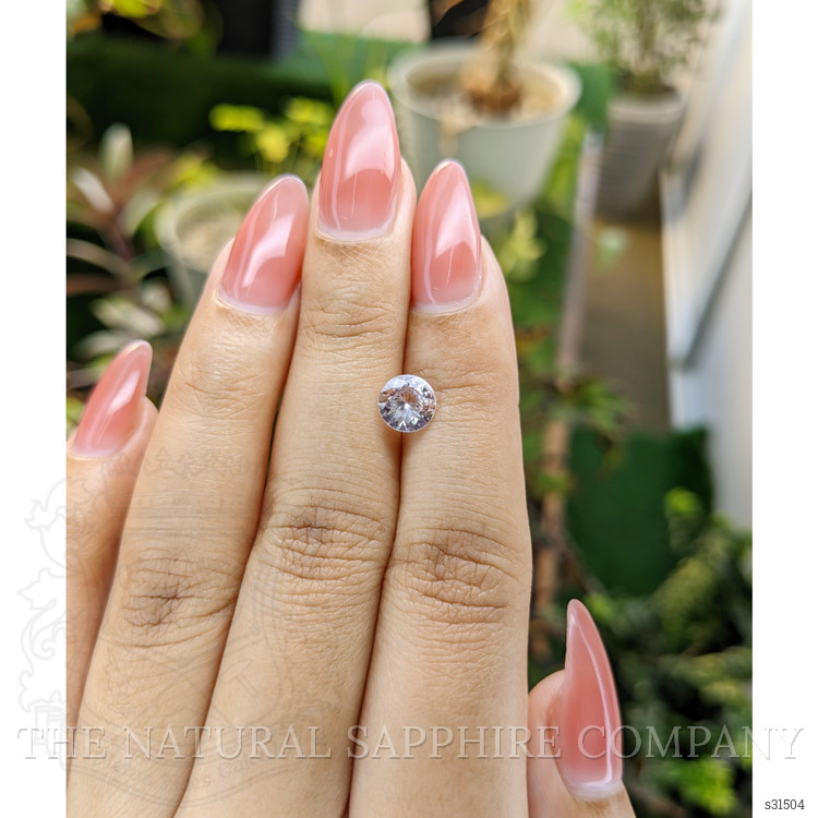 1.11 Ct. Peach Sapphire from Ceylon (Sri Lanka)