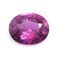 0.74 Ct. Purplish Pink Sapphire from Ceylon (Sri Lanka) Video