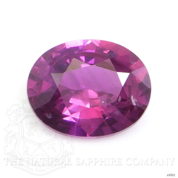 0.74 Ct. Purplish Pink Sapphire from Ceylon (Sri Lanka)