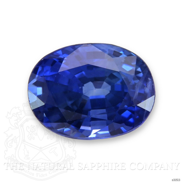 2.10 Ct. Blue Sapphire from Ceylon (Sri Lanka)