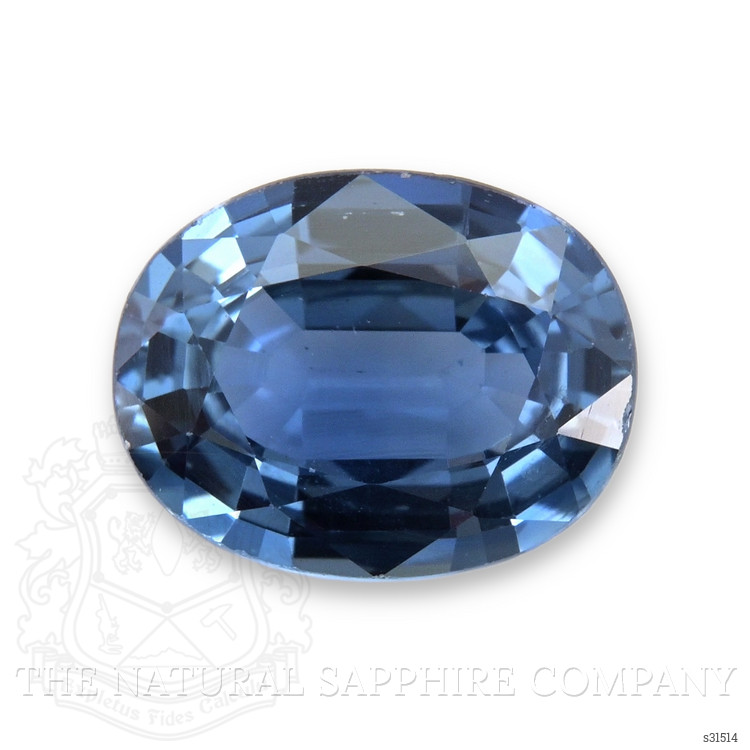 1.95 Ct. Blue Sapphire from Ceylon (Sri Lanka)
