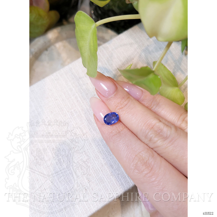 2.30 Ct. Blue Sapphire from Ceylon (Sri Lanka)