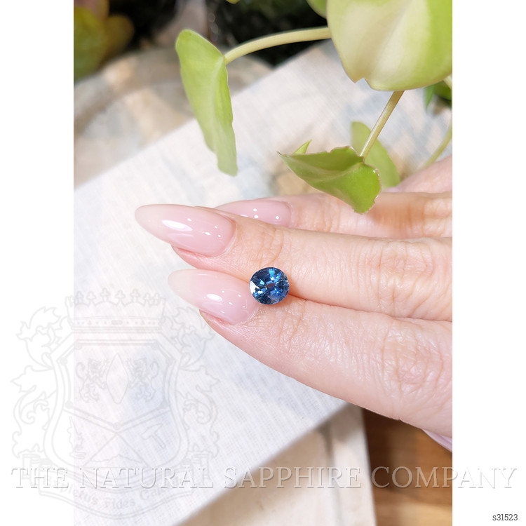 2.34 Ct. Blue Sapphire from Ceylon (Sri Lanka)