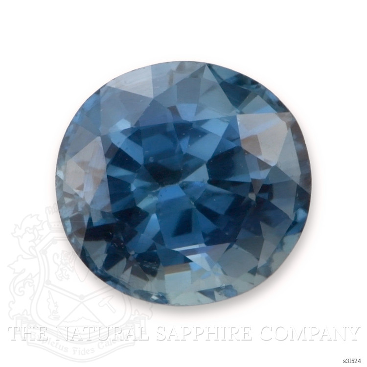 2.32 Ct. Greenish Blue Sapphire from Ceylon (Sri Lanka)