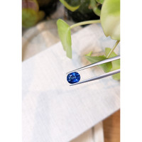 2.25 Ct. Blue Sapphire from Ceylon (Sri Lanka) Life Style