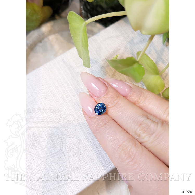 2.05 Ct. Blue Sapphire from Ceylon (Sri Lanka)